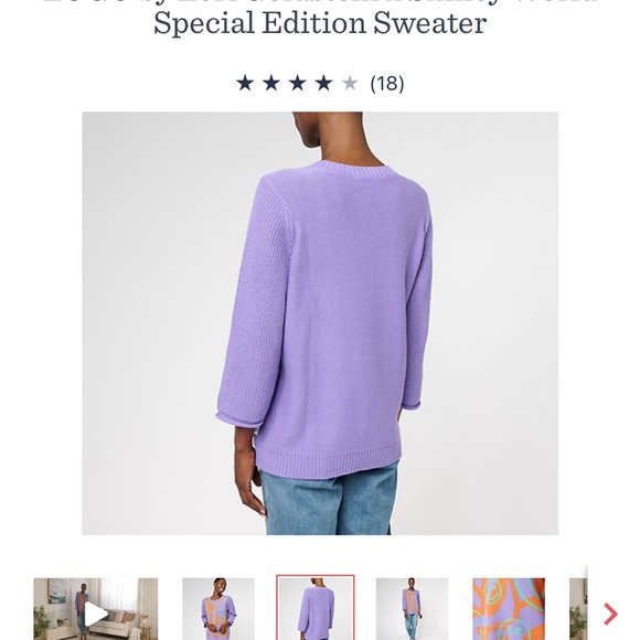 LOGO x Smiley World sweater NWOT - Picture 8 of 10